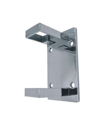 2820-INOX Soporte lateral de acero inox para postes