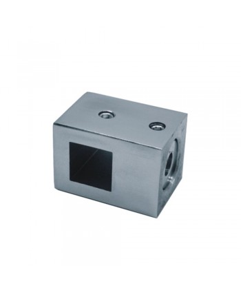 2836-INOX-C Soporte ciego para barandilla de acero inox