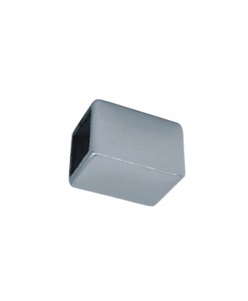2838-INOX Tapón cuadrado para tubos de acero inoxidable