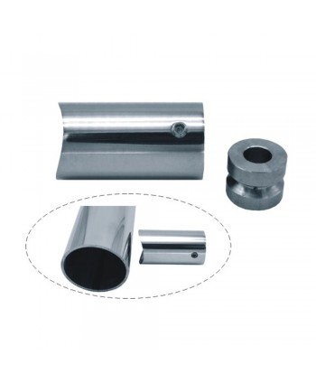 2921-INOX Soporte para tirador de acero inoxidable
