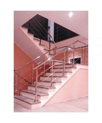 8001 Foto baranda acero inoxidable pulido espejo