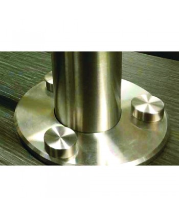 8055 Soporte de barandilla con tornillos ocultos de inox