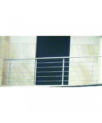 8024 Balcón exterior en acero inoxidable