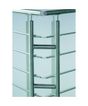 8028 Barandilla de acero inox en acabado satinado