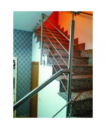 8031 Baranda acero inoxidable en disminución