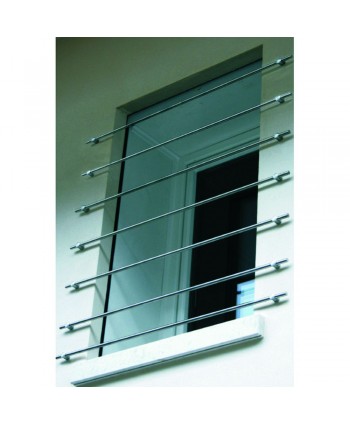 8034 Reja de acero inoxidable con fácil montaje