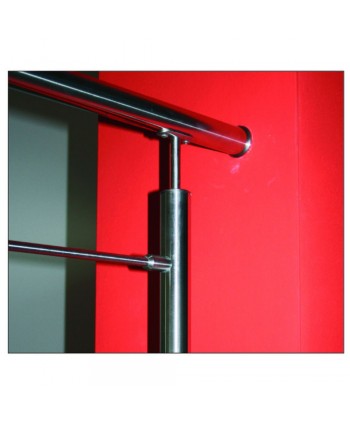 8037 Pasamanos de baranda en acero inoxidable