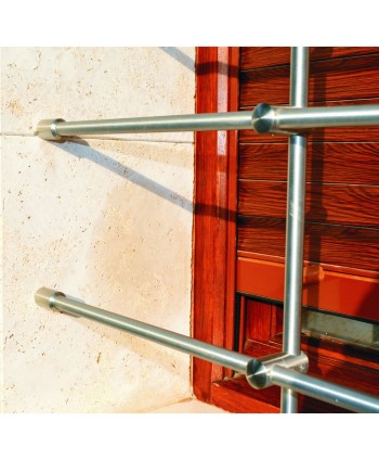 8064-2 Detalle reja de acero inoxidable para ventana