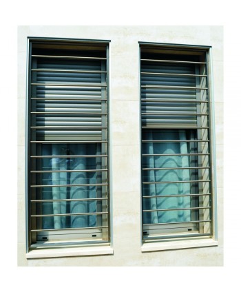 8067 Rejas para ventanas en acero inoxidable