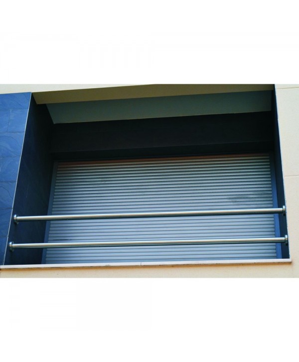 8070 Antepecho de acero inoxidable en horizontal