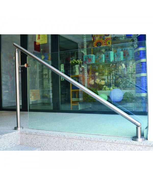 8427 Pasamanos de acero inox con inclinación