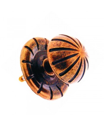 1-PH-E Pomo de aluminio color oro viejo