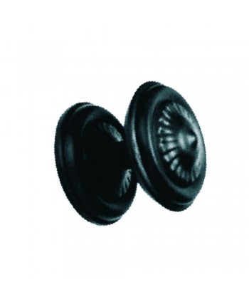 3-PH Pomo negro con dibujo para portones