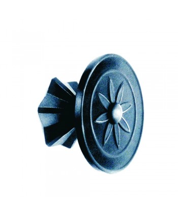 16-PH Pomo macizo de forja decorativa para puerta