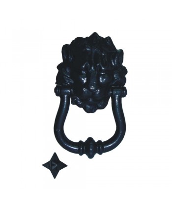 7-LH Llamador forjado con cabeza de león