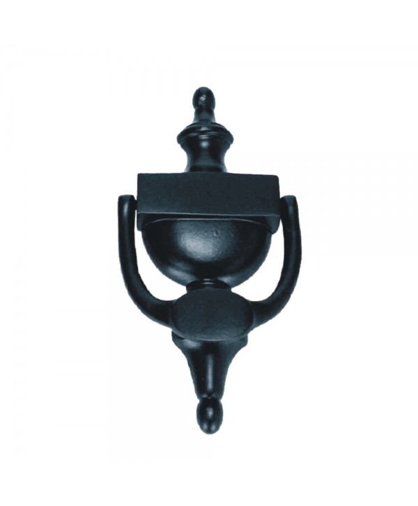 10-LH Llamador para puerta tipo copa en color negro