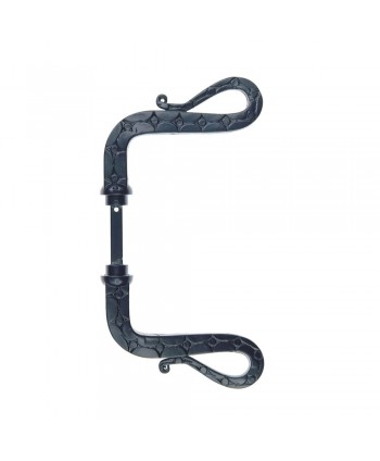 4-MH Manivela de aluminio en color negro