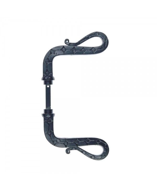 4-MH Manivela de aluminio en color negro