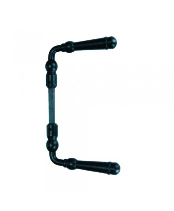 8-MH Manivela negra para puertas y cancelas