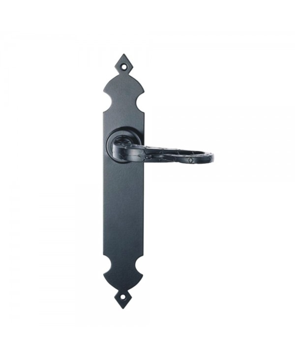 4-MPH Manivela rústica para puertas de madera