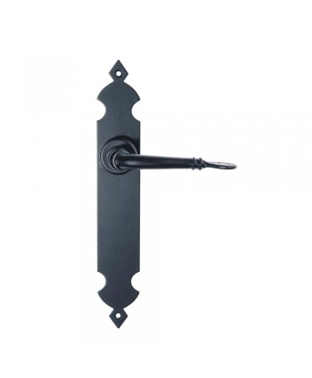 6-MPH Manivela rústica para puertas de metal o madera