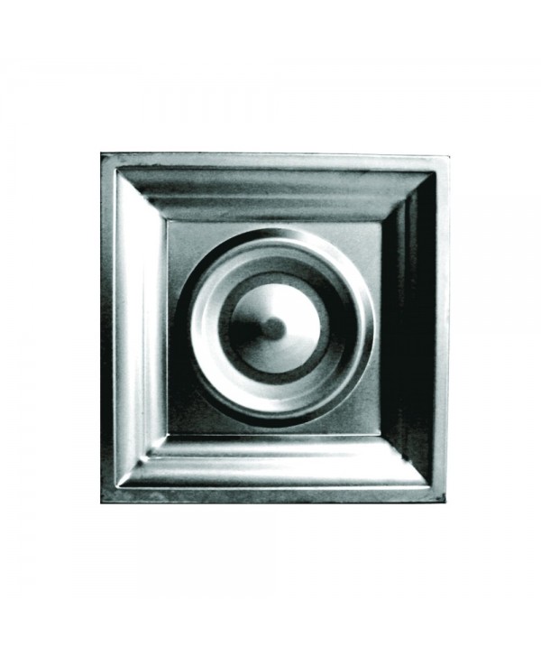 3-CC Cuarterón chapa con dibujo de círculo para puerta