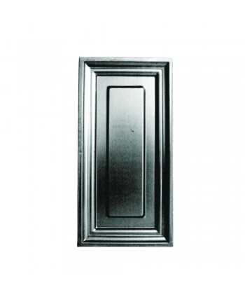 7-CC Cuarterón de chapa lisa en forma rectangular