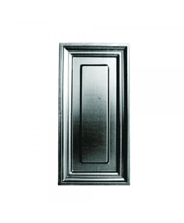 7-CC Cuarterón de chapa lisa en forma rectangular