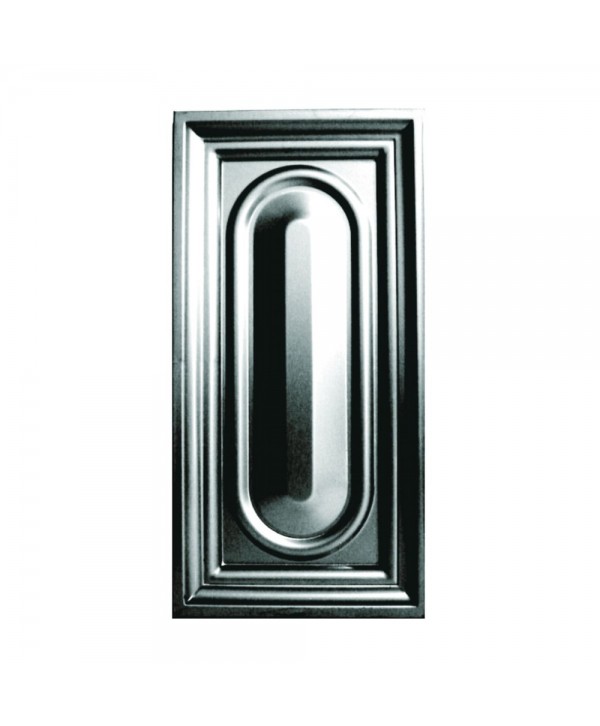 9-CC Cuarterón de chapa con dibujo de círculo ovalado