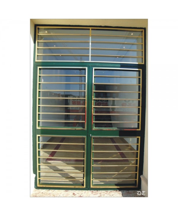 1022 Rejas de latón especial para puerta