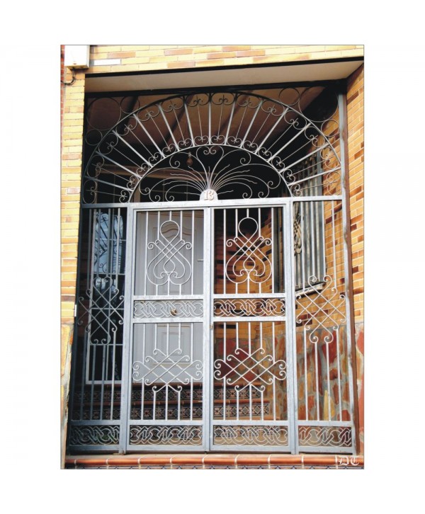 1578 Cancela con detalles de forjados