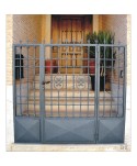 1580 Cancela de fundido con chapas