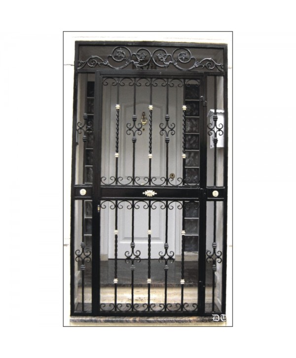 1667 Cancela con macollas y rosetas mini de laton