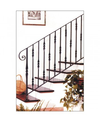 2019 Baranda elegante para escalera