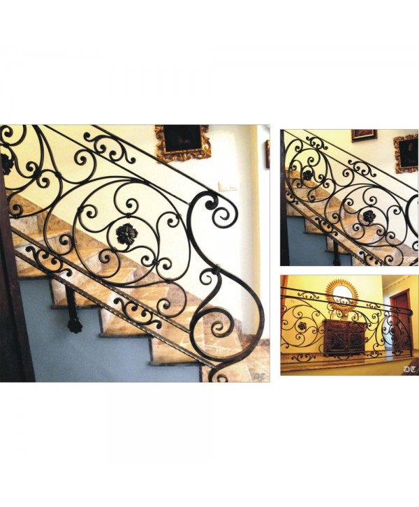 2071 Baranda ornamental con S grande de arranque