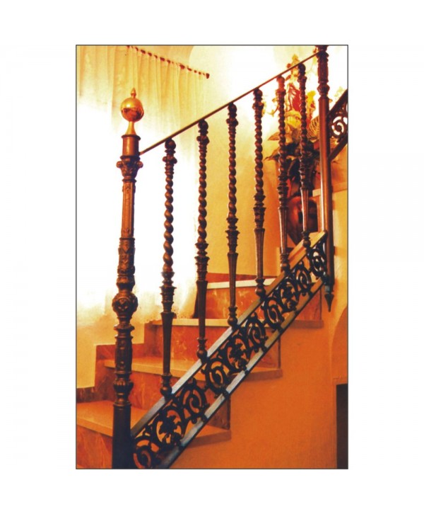 2111 Barandilla con solera inferior de fundición