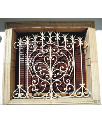 3003 Reja con hojas especiales y piezas de forja