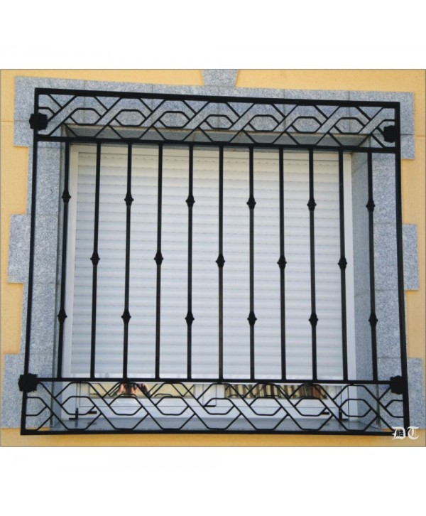 3022 Reja con doble solera sencilla de fundido