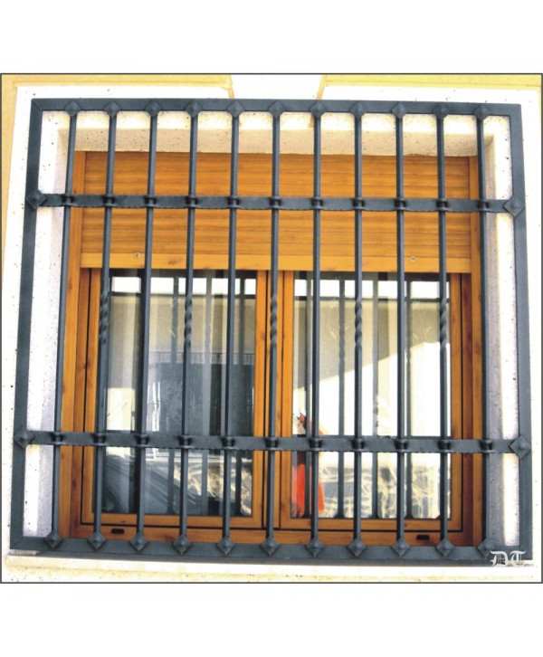 3061 Reja de hierro forjado para ventana