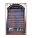3105 Reja estilo arco con barrotes retorcidos
