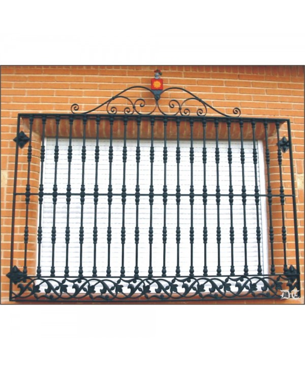 3110 Reja con escudo a color de La Solana