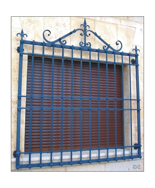 3112 Reja forjada con barras sencillas