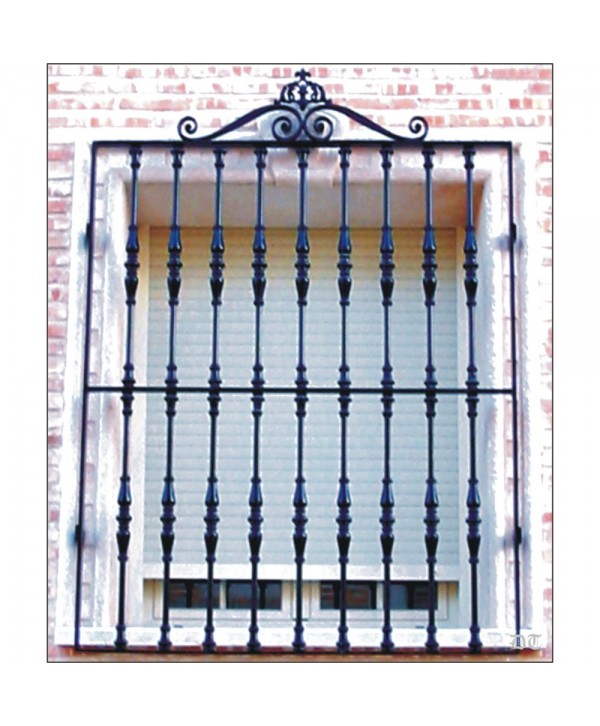3131 Reja tradicional con macollas para redondo