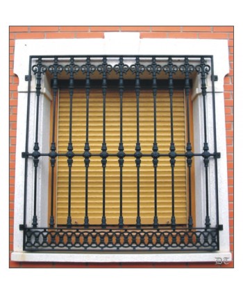 3133 Reja con cruceta de hierro fundido