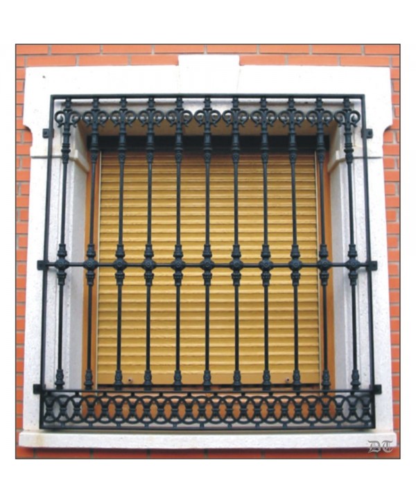 3133 Reja con cruceta de hierro fundido
