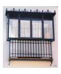 4047 Balcón-mirador forjado con chapas