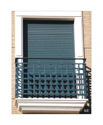 4080 Balcón con chapa entrelazada 11-CHP