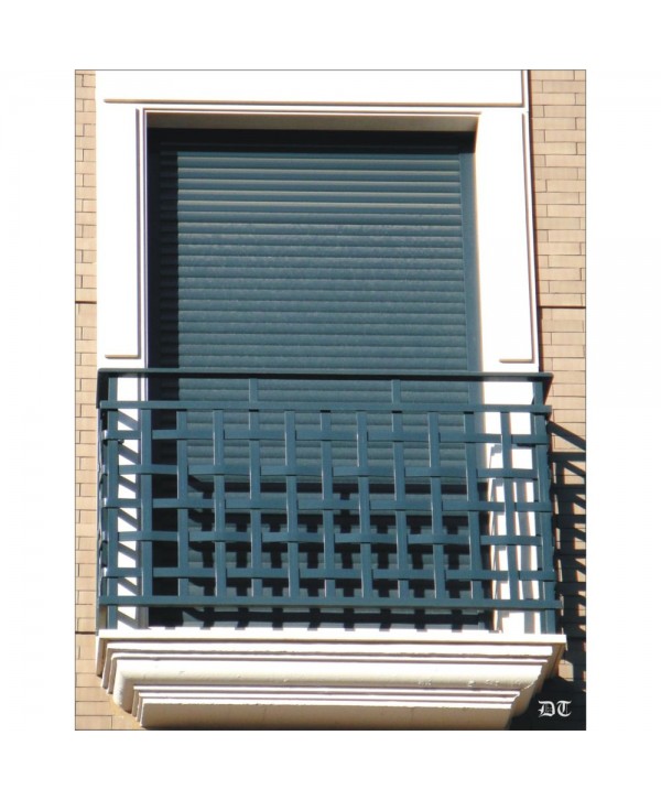 4080 Balcón con chapa entrelazada 11-CHP