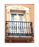 4120 Balcón con piezas y accesorios de hierro fundido