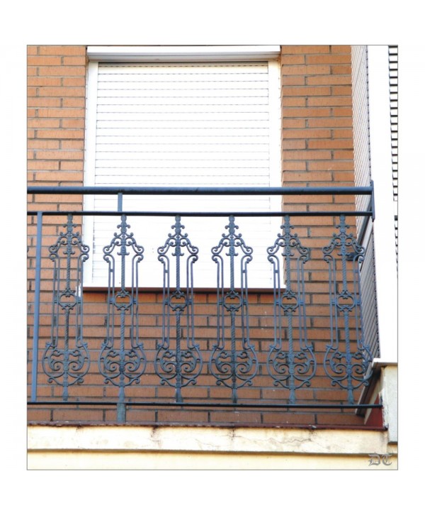 4132 Balcón con balaustres del 58-BAL